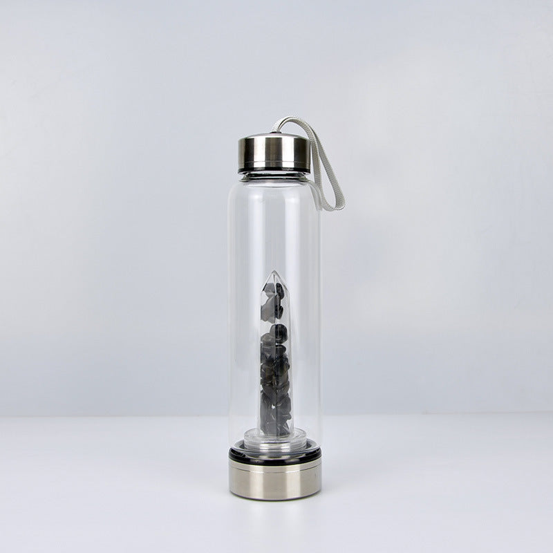 Sacrametal Crystal Infusion Vessel: Intention-Crafted, Portable Hydration