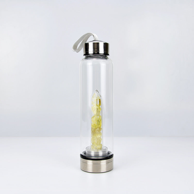 Sacrametal Crystal Infusion Vessel: Intention-Crafted, Portable Hydration
