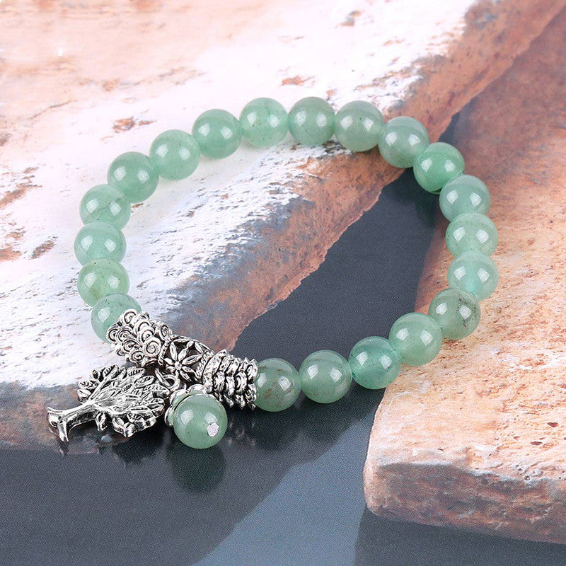 Aventurine Healing Crystal Bracelet: Grounding Intention