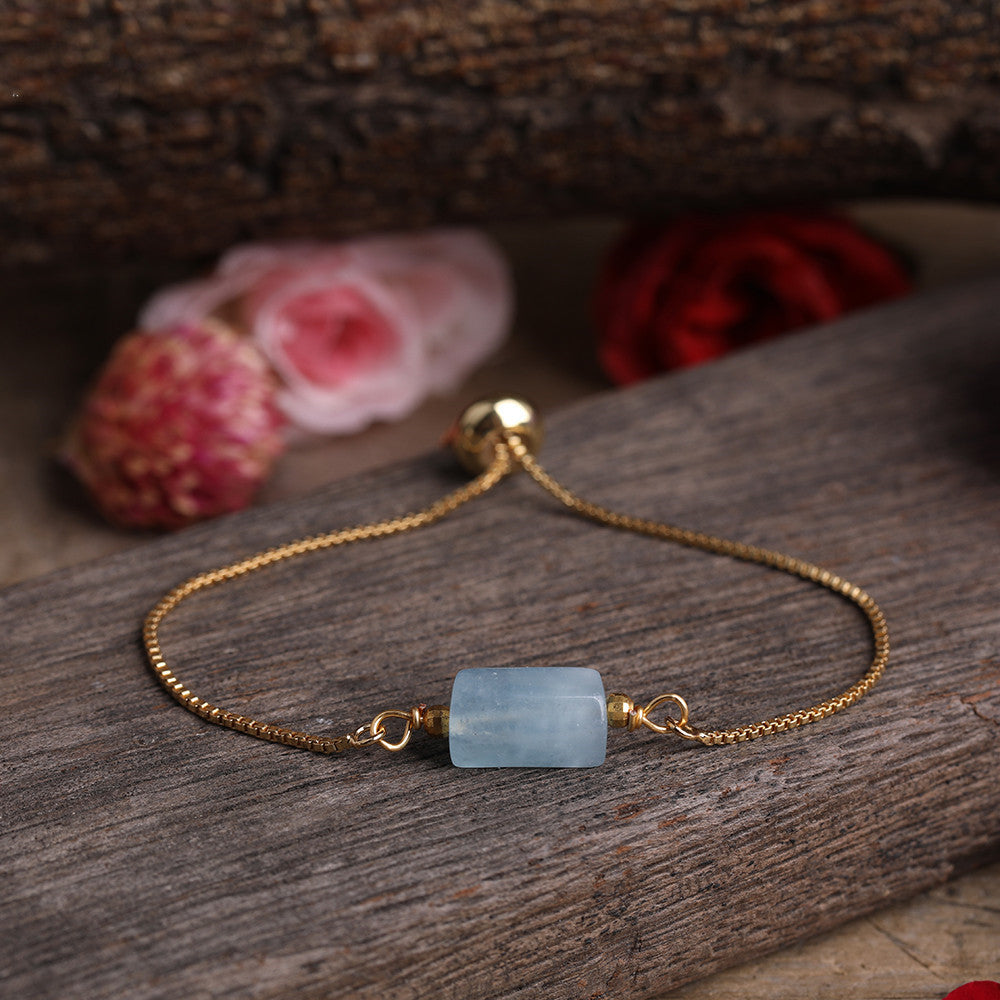 Sacrametal Healing Crystal Bracelet : Minimalist Intention Jewelry