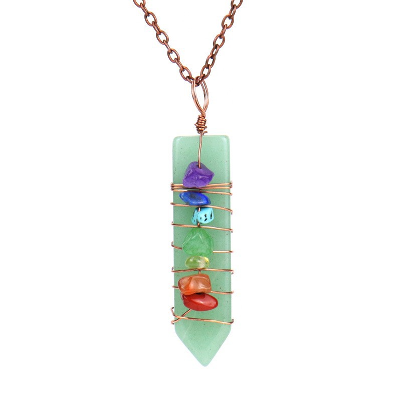 Healing Crystal Unity Pendant Necklace