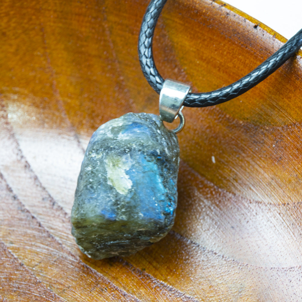 Handcrafted Crystal Tower Necklace - Amethyst, Rose Quartz, Citrine & More