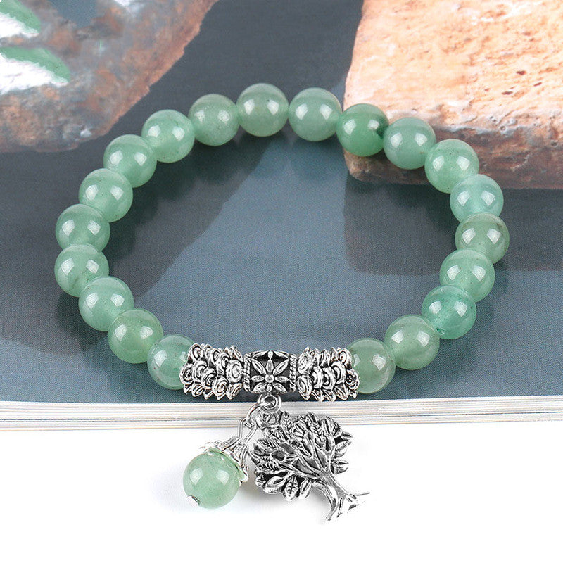 Aventurine Healing Crystal Bracelet: Grounding Intention