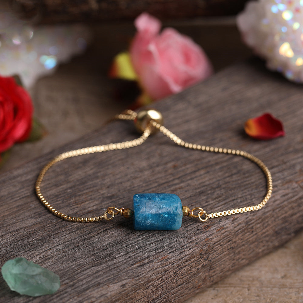 Sacrametal Healing Crystal Bracelet : Minimalist Intention Jewelry