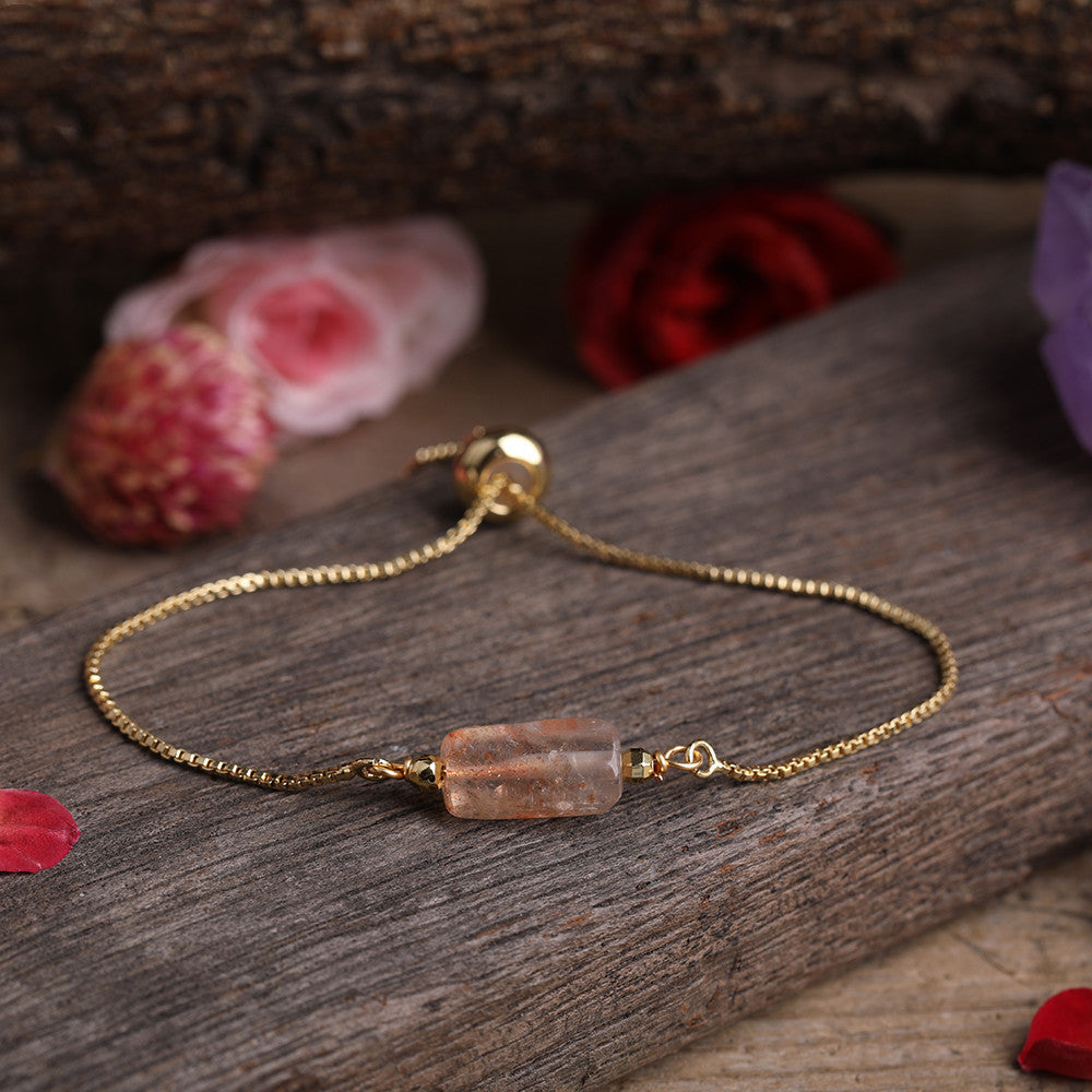 Sacrametal Healing Crystal Bracelet : Minimalist Intention Jewelry