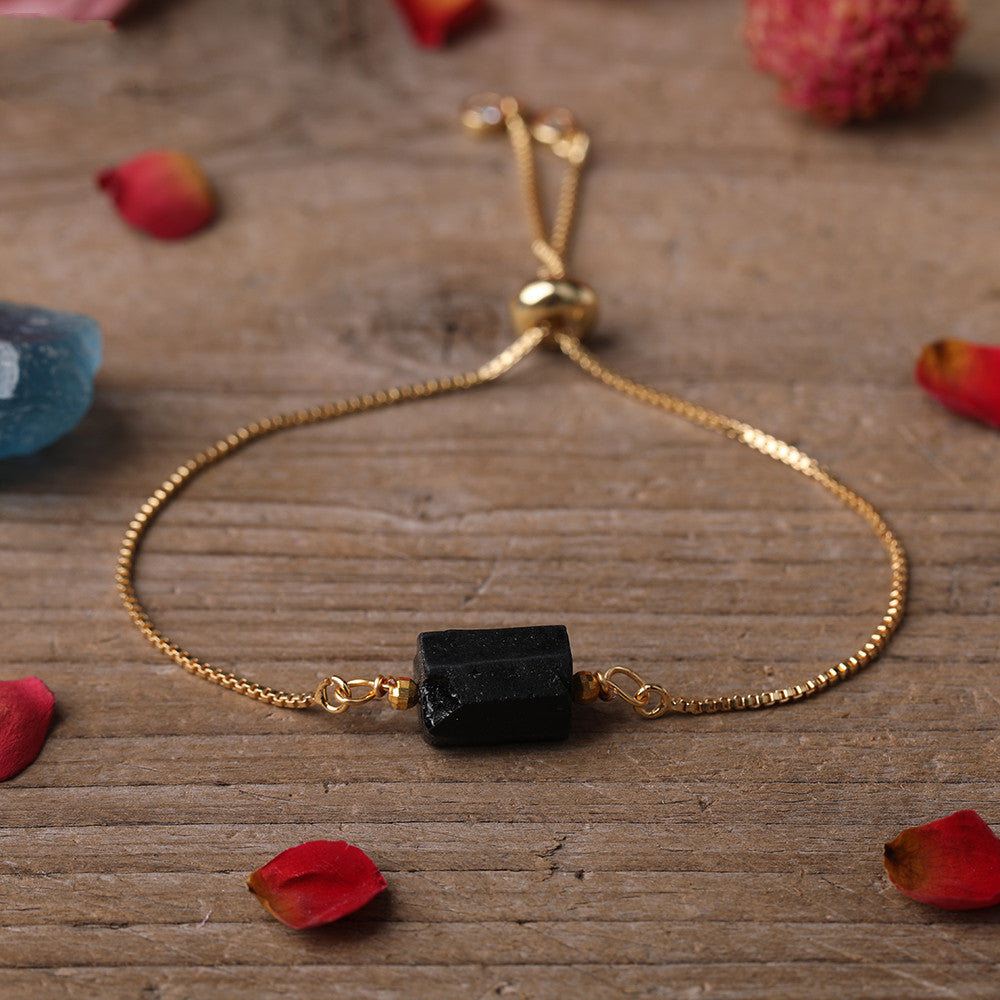 Sacrametal Healing Crystal Bracelet : Minimalist Intention Jewelry