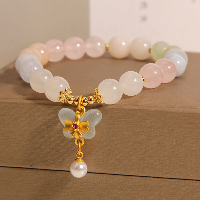 Sacrametal Rose Quartz & Crystal Bracelet: Healing Intentions