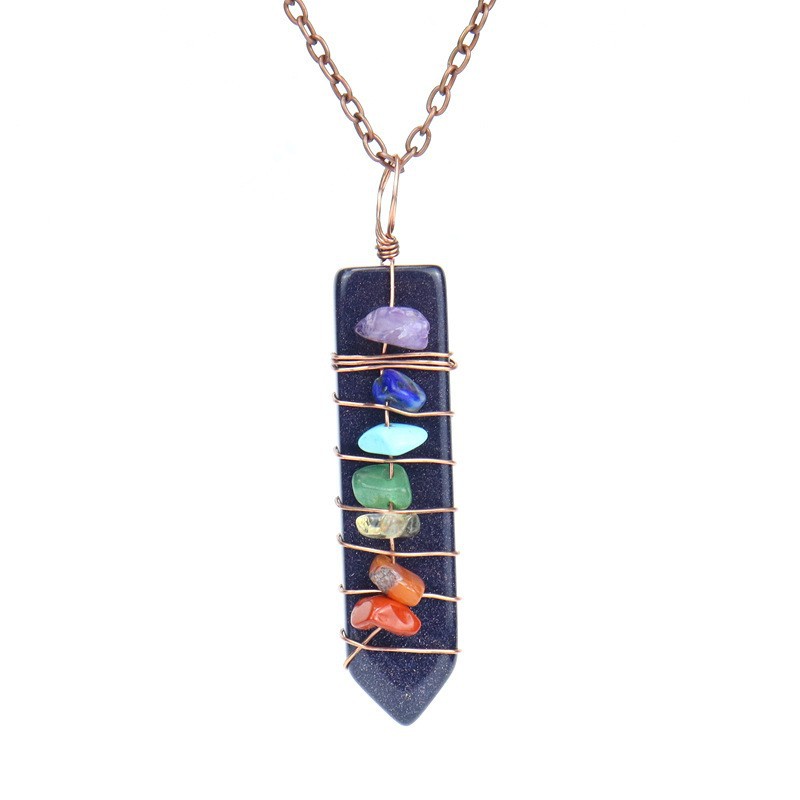Healing Crystal Unity Pendant Necklace