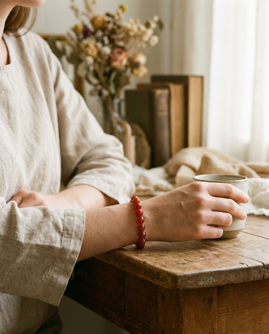 Healing Crystal Beaded Bracelet | Multi-Stone Intention
