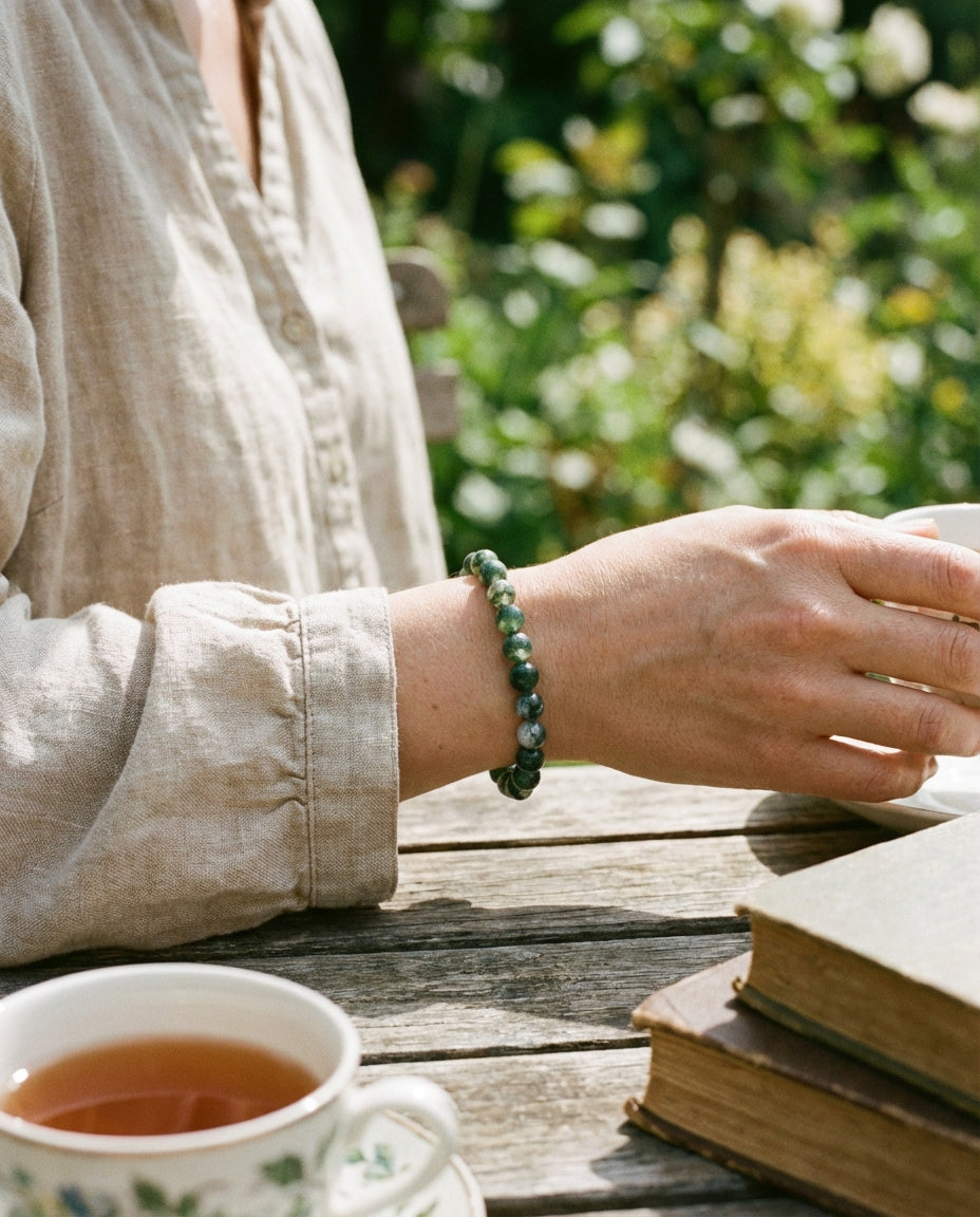 Healing Crystal Beaded Bracelet | Multi-Stone Intention