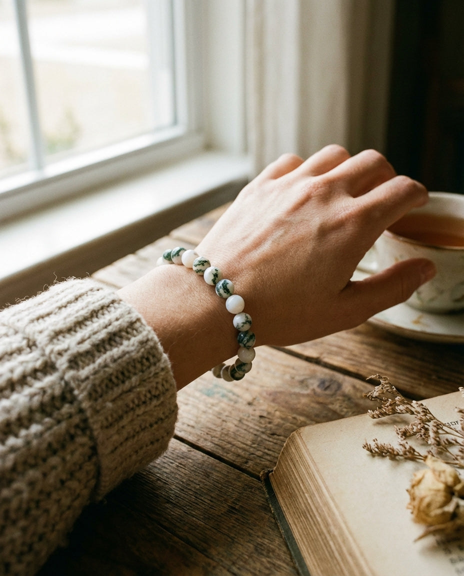 Healing Crystal Beaded Bracelet | Multi-Stone Intention