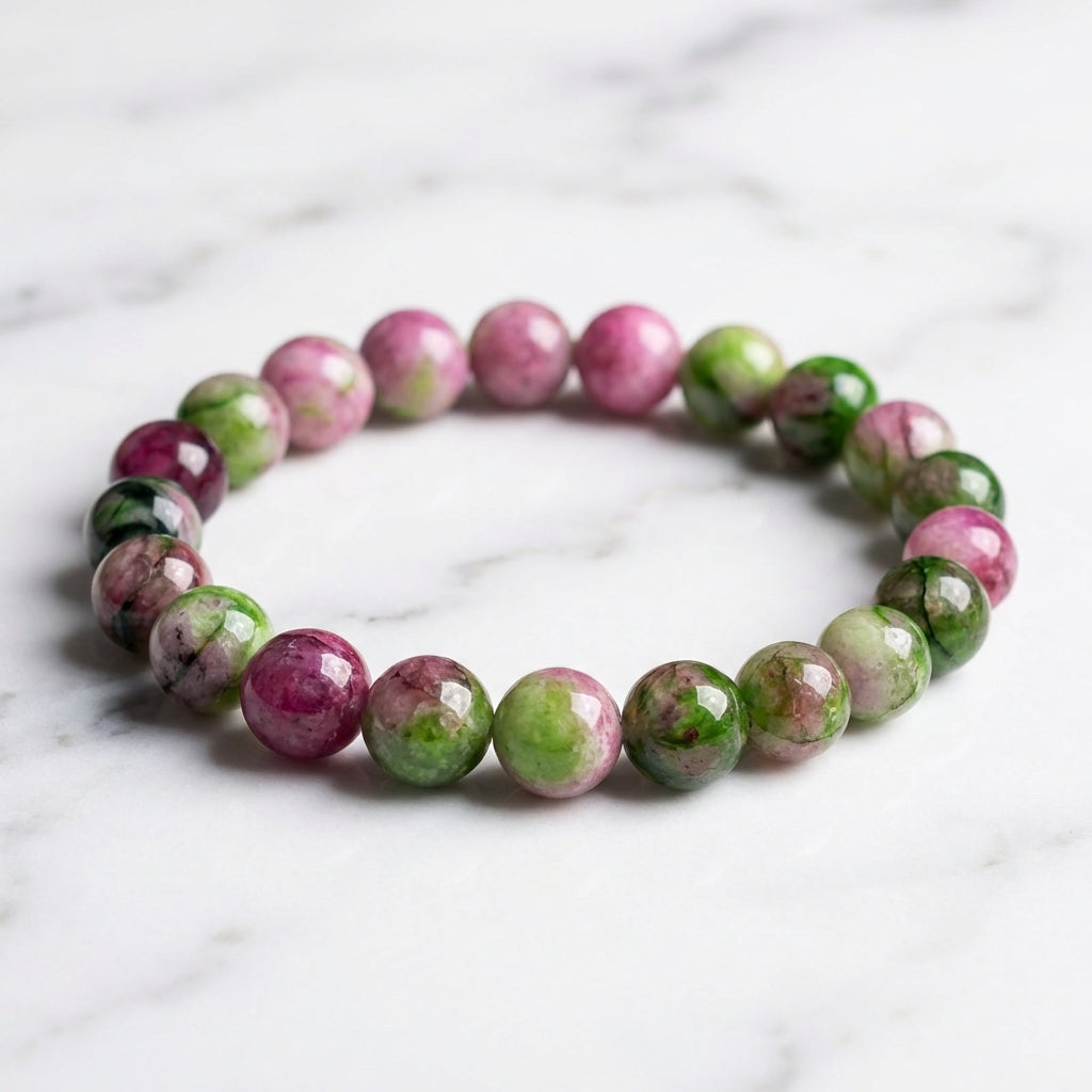 Healing Crystal Beaded Bracelet | Multi-Stone Intention