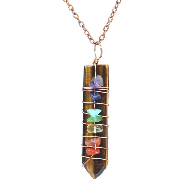 Healing Crystal Unity Pendant Necklace