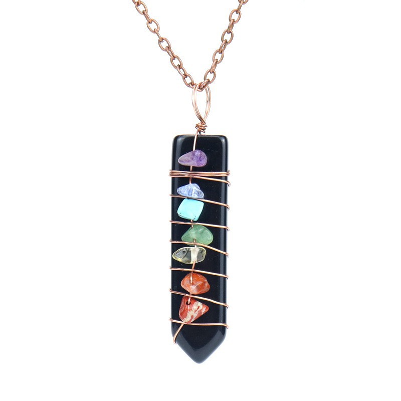 Healing Crystal Unity Pendant Necklace