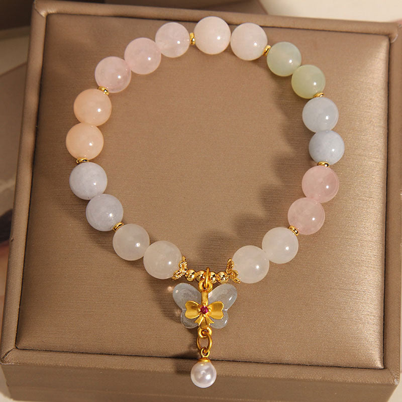 Sacrametal Rose Quartz & Crystal Bracelet: Healing Intentions