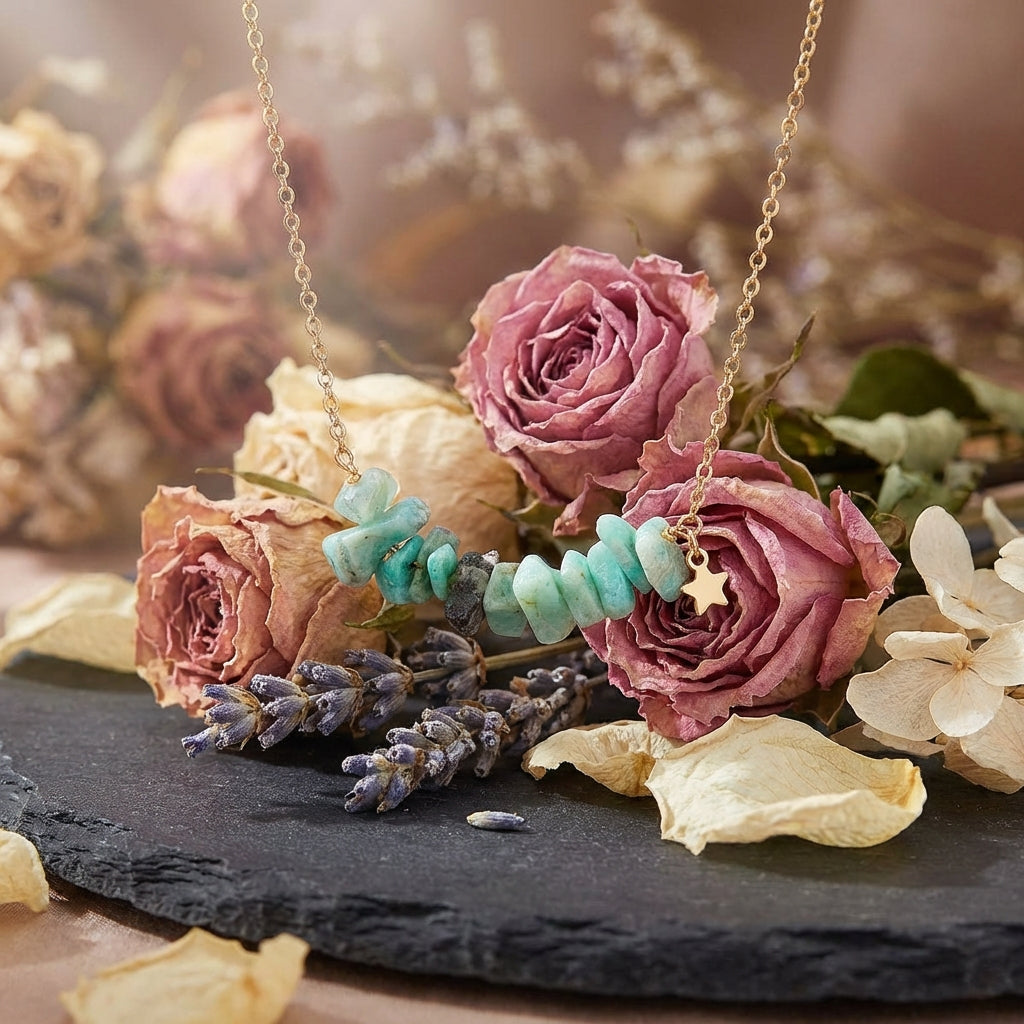 Sacrametal Rose Quartz Necklace: Artisan-Handled, Intention Piece