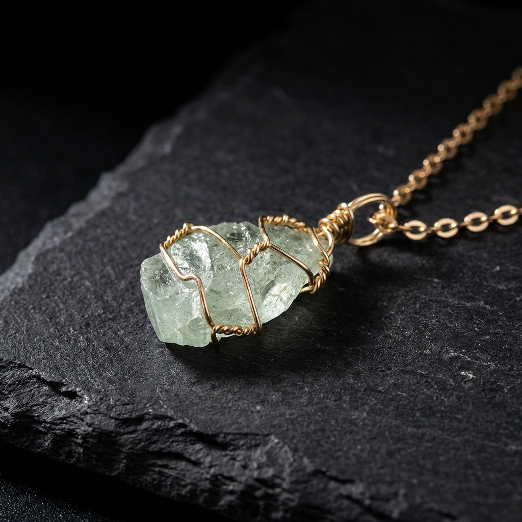 Sacrametal Healing Crystal Pendant: Choose Your Stone