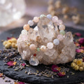 Sacrametal Jade Crystal Bracelet: Pastel Healing Crystal Jewelry