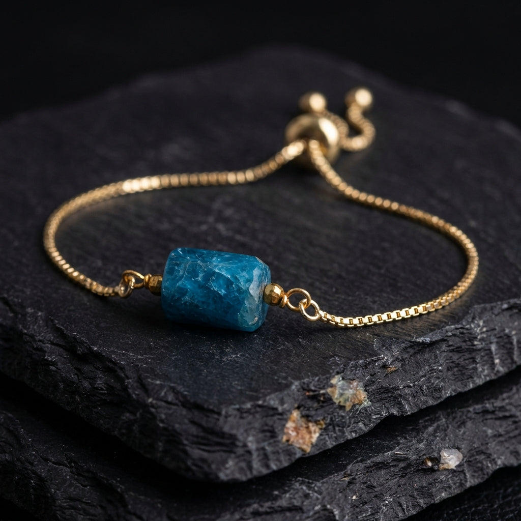 Sacrametal Healing Crystal Bracelet : Minimalist Intention Jewelry