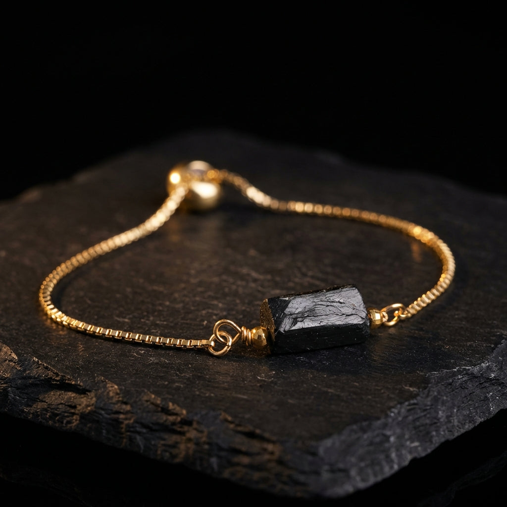 Sacrametal Healing Crystal Bracelet : Minimalist Intention Jewelry