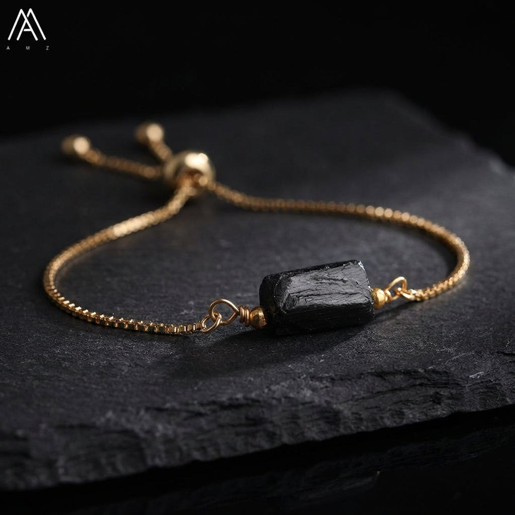 Sacrametal Healing Crystal Bracelet : Minimalist Intention Jewelry