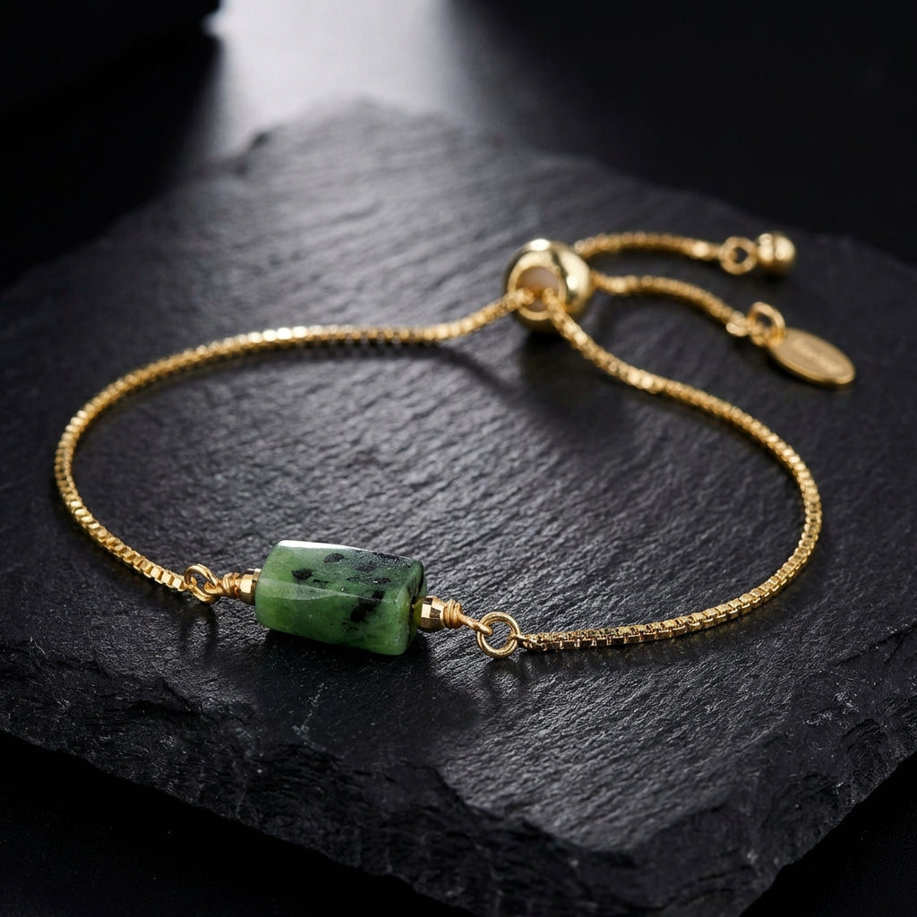 Sacrametal Healing Crystal Bracelet : Minimalist Intention Jewelry