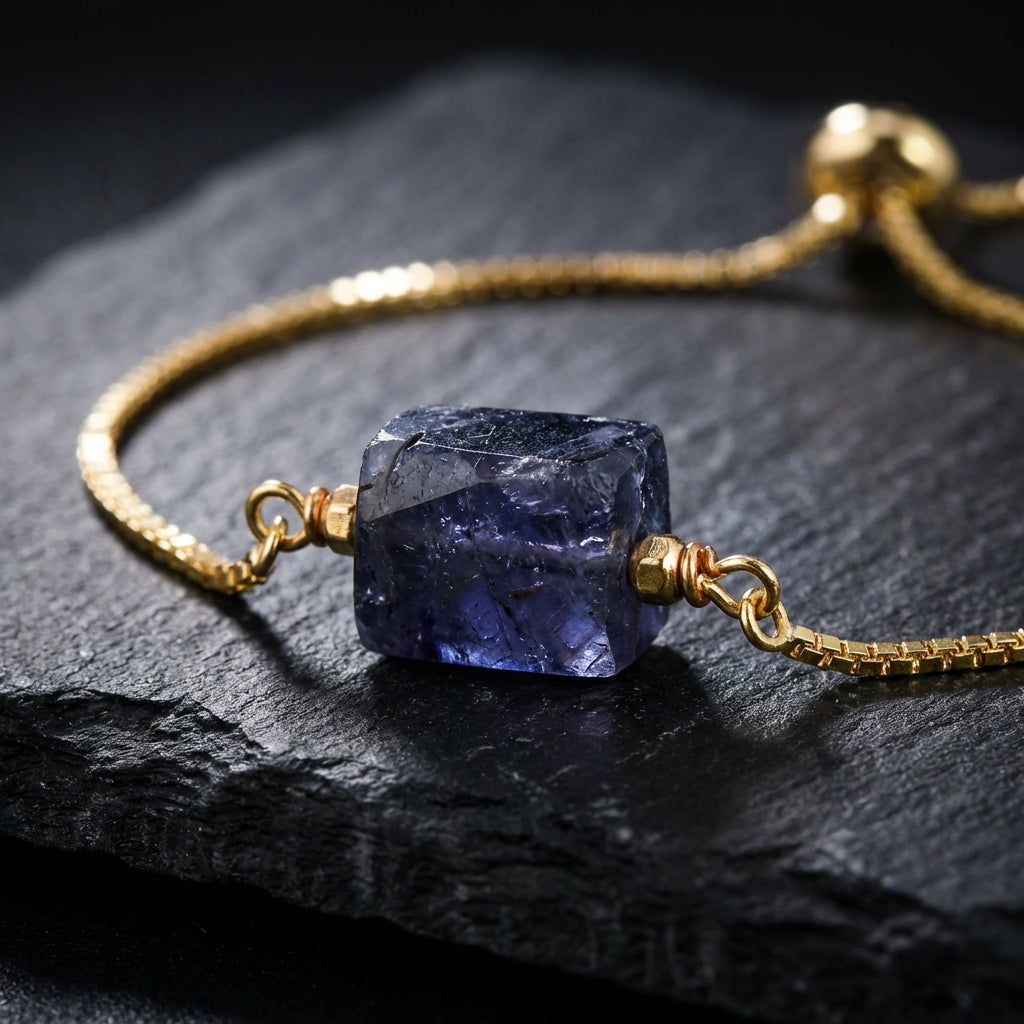 Sacrametal Healing Crystal Bracelet : Minimalist Intention Jewelry