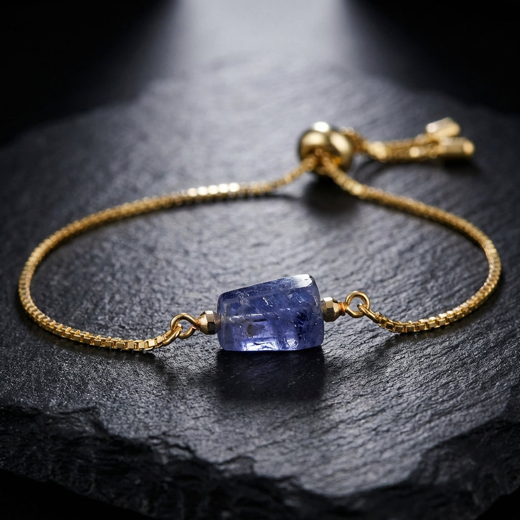 Sacrametal Healing Crystal Bracelet : Minimalist Intention Jewelry