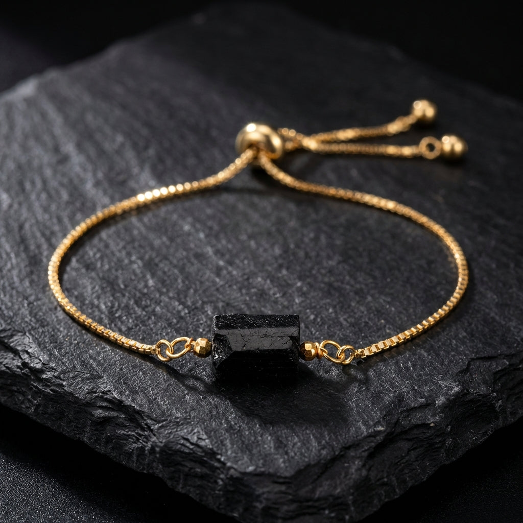 Sacrametal Healing Crystal Bracelet : Minimalist Intention Jewelry