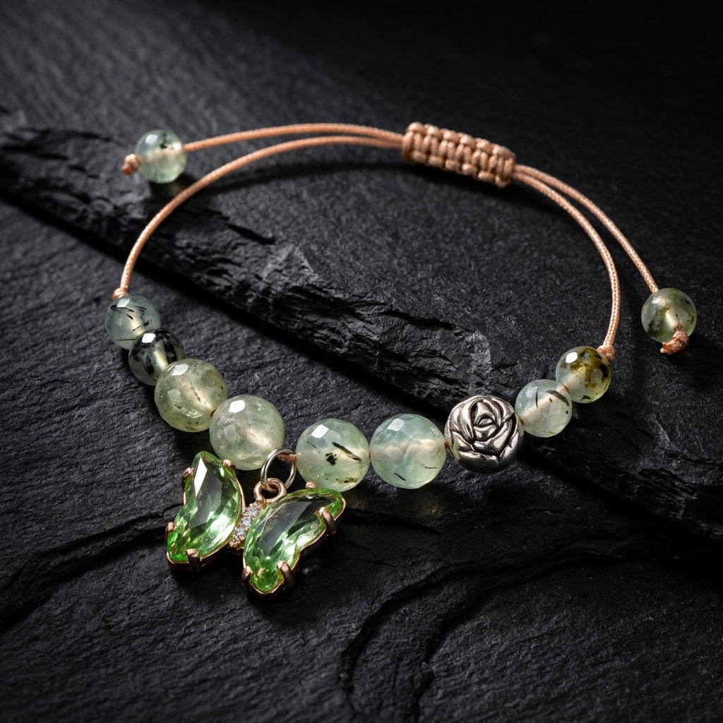 Healing Crystal Beaded Bracelet | Grounding & Strength