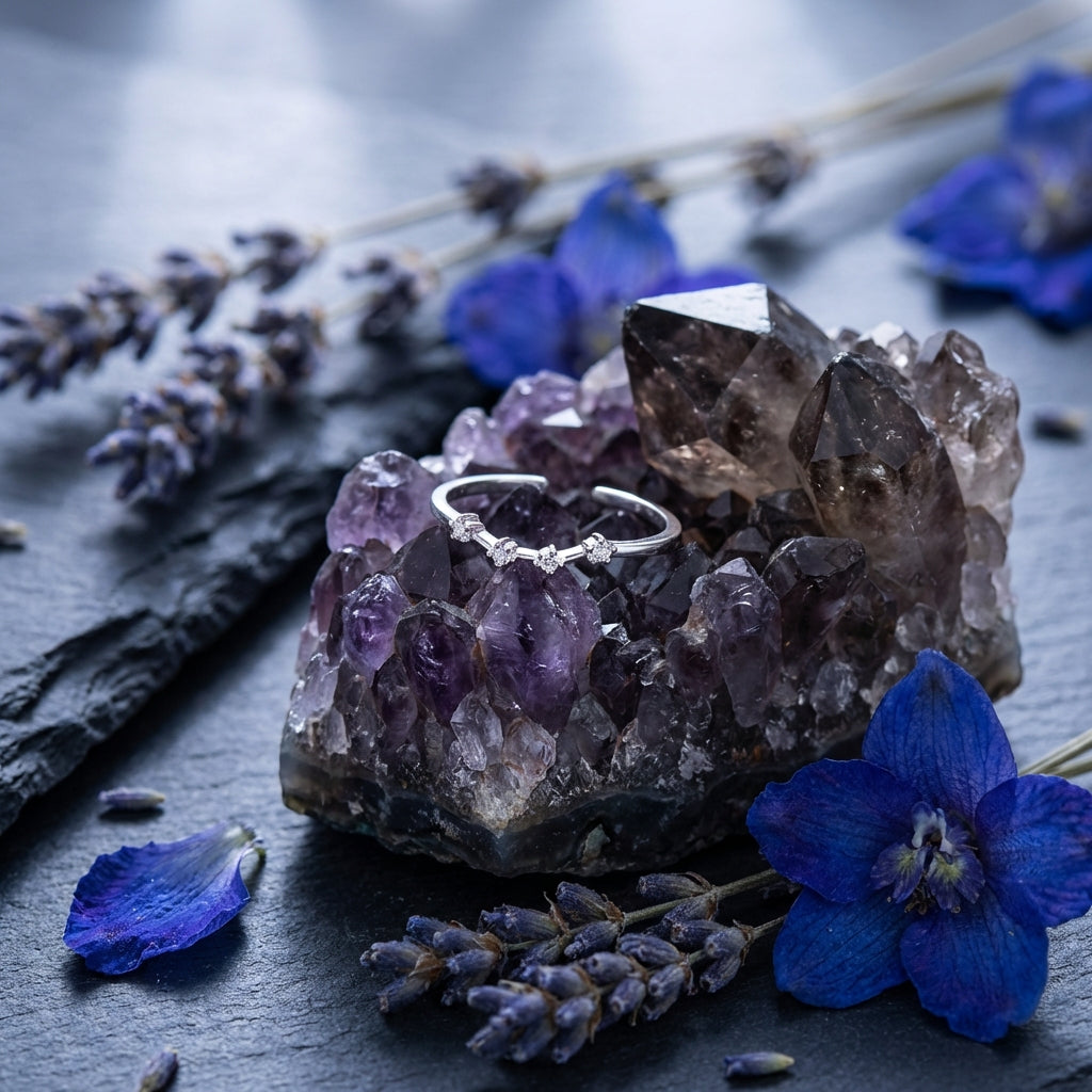 Zodiac Constellation Ring | Silver-Tone Alloy | Celestial Identity